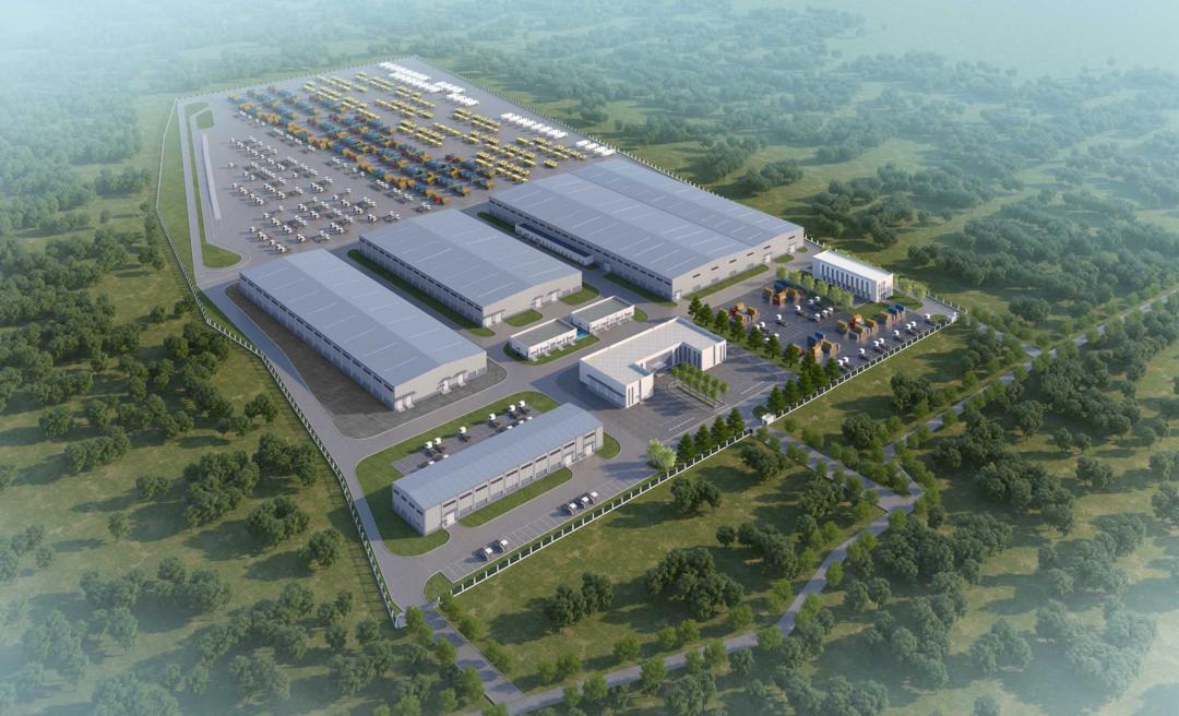 Naigaiba industrial truck on a dirt road